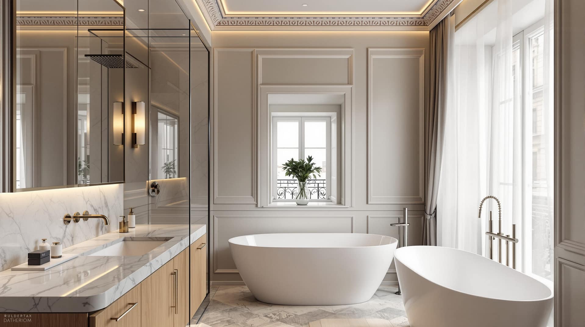 découvrez notre service de création de salle de bain sur mesure à paris, alliant design personnalisé et expertise pour un espace unique et fonctionnel.