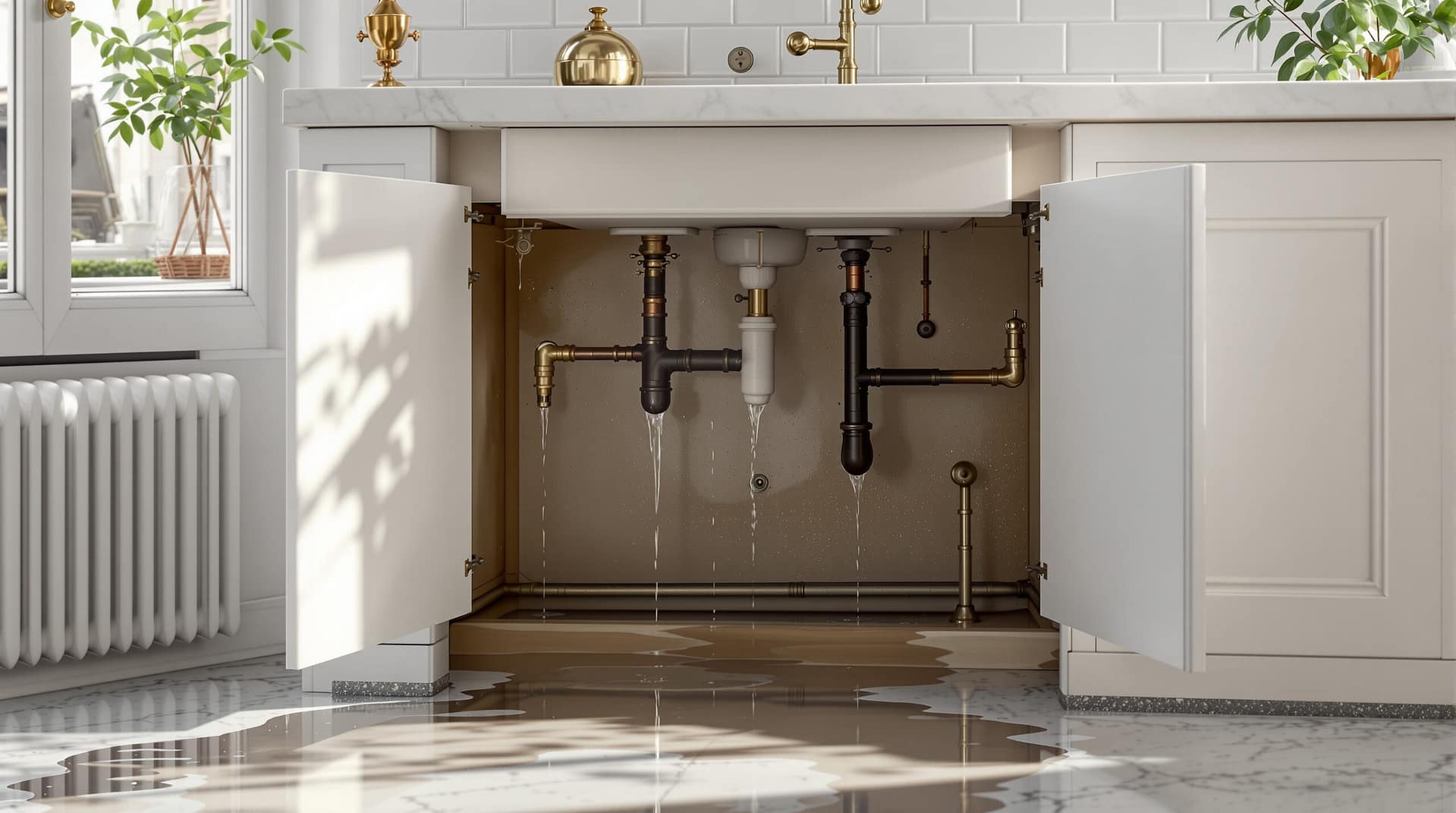 découvrez les étapes essentielles pour gérer une fuite sous évier à paris rapidement et efficacement. conseils pratiques et solutions pour éviter les dégâts d'eau.