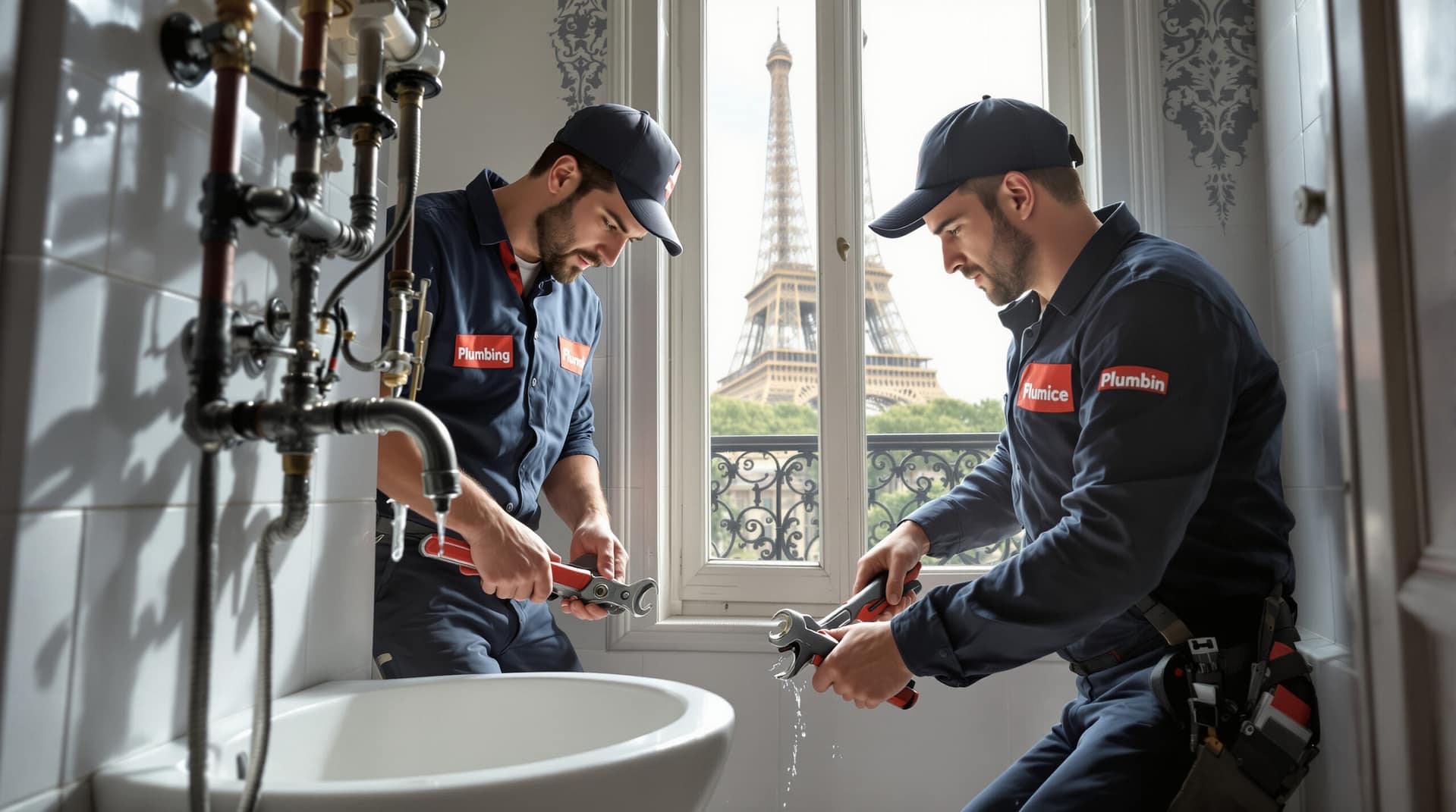 plombiers à paris disponibles pour une intervention rapide et efficace. service d'urgence 24h/24 pour tous vos problèmes de plomberie.