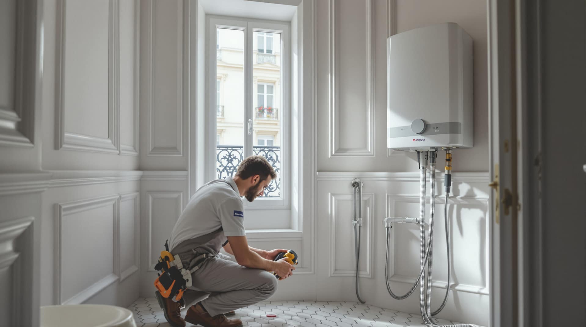 dépannage chauffe-eau à paris : découvrez nos prix, tarifs et demandez un devis gratuit. avec happyplombier, profitez d'un service rapide et efficace pour tous vos besoins en réparation de chauffe-eau.
