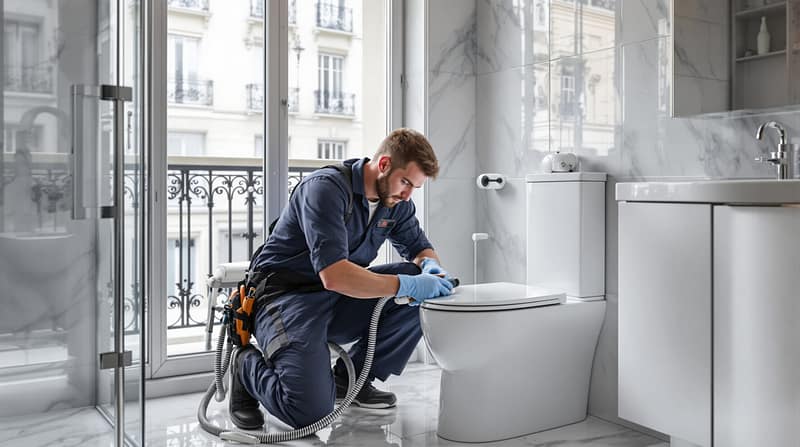 service de débouchage wc à paris, intervention rapide en urgence pour résoudre tous vos problèmes de toilettes bouchées. disponible 24/7 pour un dépannage efficace.