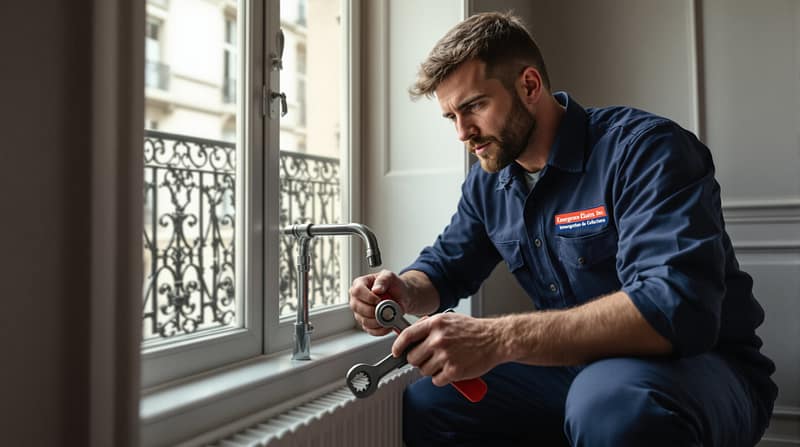 service de dépannage plomberie à paris avec intervention immédiate 24h/24. réparation rapide et efficace pour vos urgences plomberie.