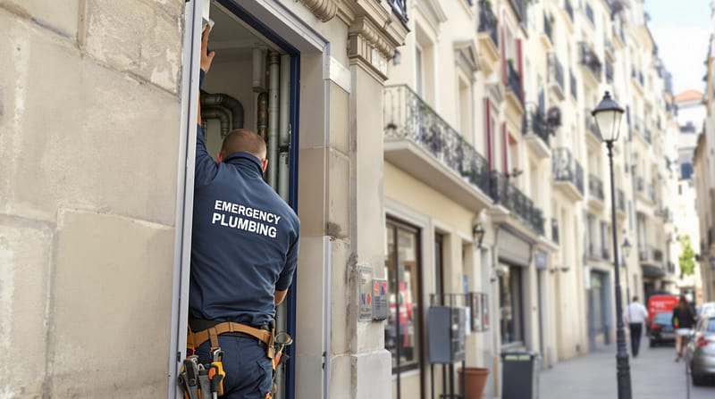 besoin d'un plombier en urgence à paris ? intervention rapide en moins de 30 minutes pour tous vos problèmes de plomberie, 24h/24 et 7j/7.