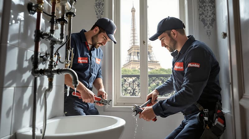plombiers à paris disponibles pour une intervention rapide et efficace. service d'urgence 24h/24 pour tous vos problèmes de plomberie.