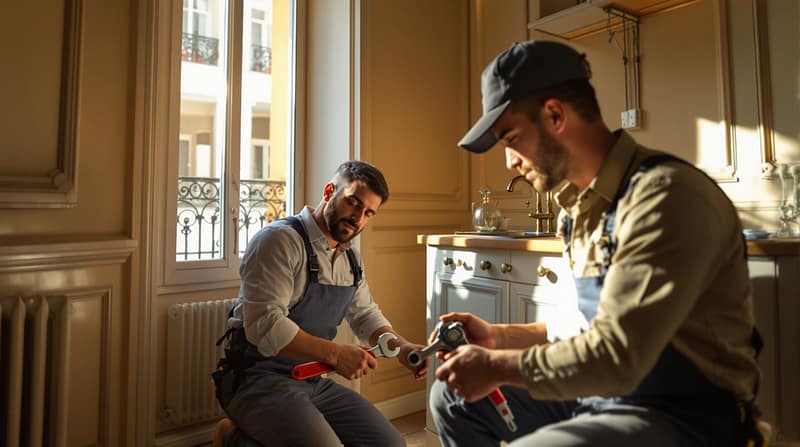 besoin d'un plombier à paris rapidement ? sos plombier vous offre un dépannage express à domicile, disponible 24h/24 pour résoudre tous vos problèmes de plomberie.