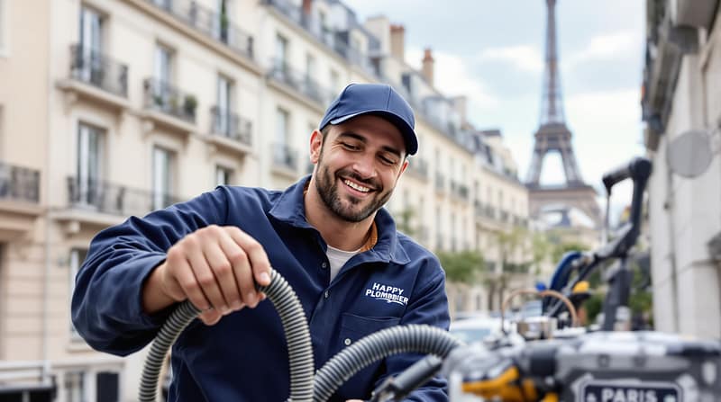 débouchage canalisation à paris : découvrez nos prix transparents, tarifs compétitifs et demandez un devis gratuit. happyplombier intervient rapidement pour résoudre tous vos problèmes de canalisations.