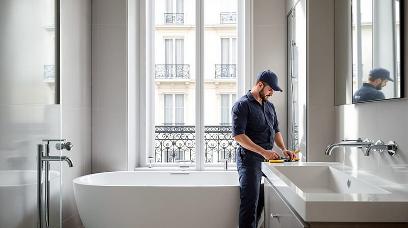 installation de salle de bain à paris : obtenez des prix clairs, des tarifs compétitifs et un devis gratuit. happyplombier s'occupe de tout pour votre confort et satisfaction.