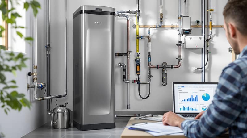 calculez le prix de votre adoucisseur d'eau avec installation incluse. obtenez un devis personnalisé pour une eau plus douce et un foyer protégé.