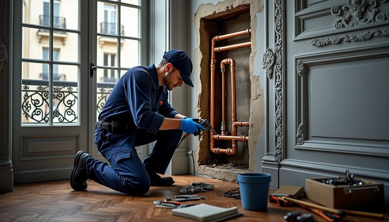 découvrez nos services de remplacement de canalisation encastrée à paris. obtenez des tarifs compétitifs, des devis personnalisés et des prix transparents pour tous vos travaux de plomberie.